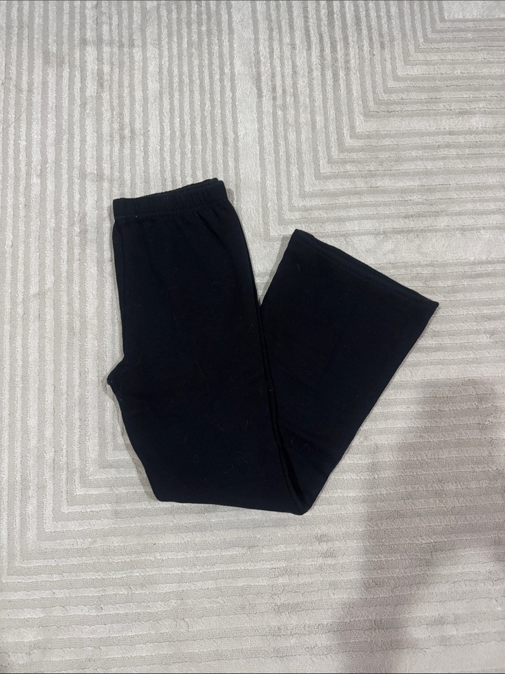 kids fleeced flare leggings size 10 (kids)!